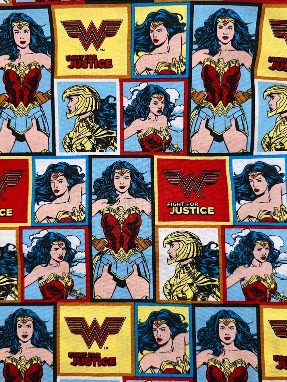Wonder Woman by Camelot Fabrics 100% Cotton Fabric